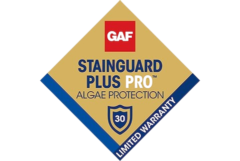 3D animation showcasing Stainguard Plus Pro algae protection for roofing, highlighting design and construction in New Jersey.